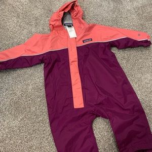 Patagonia baby rain suit